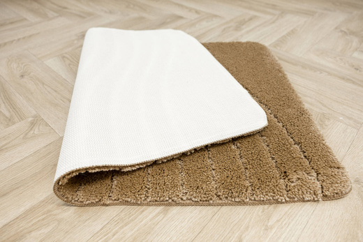 Dywanik Łazienkowy Antypoślizgowy Sara Beige Beż Fale