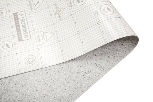 Wykładzina Obiektowa PCV Activia Marble Grey szerokość 3 m