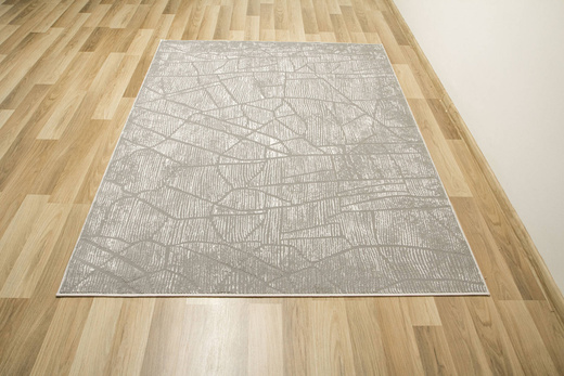 Dywan Opal F438A grey/cream Srebrzysty Szary Krem Tynk