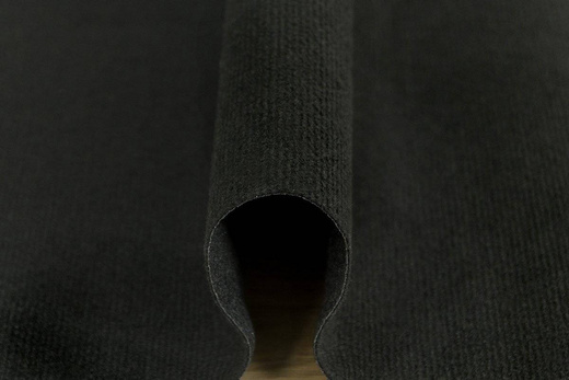 Wykładzina star bez filcu 77 czarny szerokość 4 m