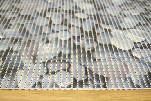 Mata Łazienkowa Softy-tex 810 Niebieskie Kamienie szerokość 65 cm