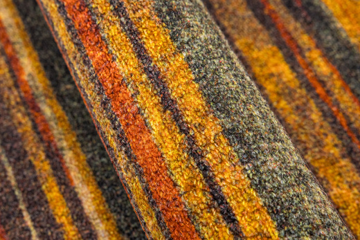 Chodnik Antypoślizgowy Fusion 14 Wielobarwny Paski szerokość 120 cm