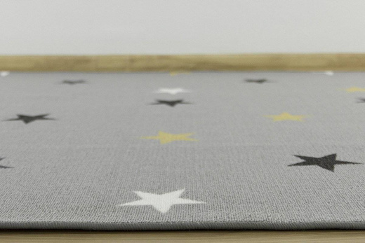 Wykładzina Stars 19 szary szerokość 4 m