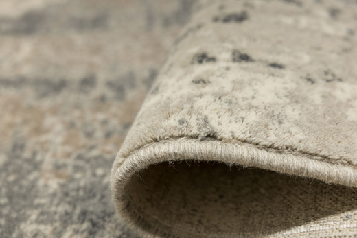 Wełniany Dywan Agnella Isfahan Leno Siwy Beton