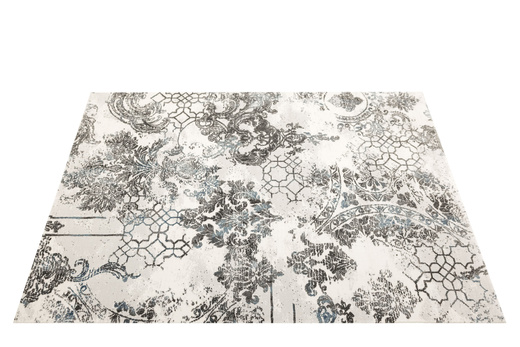 Dywan Argent 14721 U11 Blue Krem Szery Niebieski Ornament