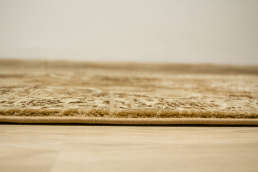 Chodnik Super Rose 7094A Ornament Brąz Beż szerokość 80 cm