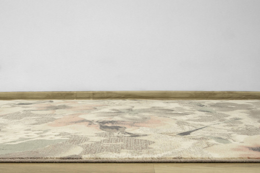 Wełniany Dywan Isfahan Marica Piaskowy