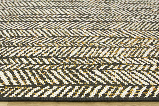 Dywan Sznurkowy Syrena 19669/469 Jodełka Krem Antracyt Brąz