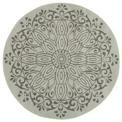 Okrągły Dywan Luna 503788/89944 mouse Szary