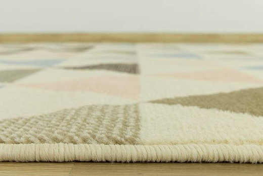 Dywan LUNA 503525/85833 ivory romby kolorowe