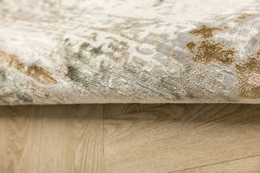 Dywan Verano H523A cream/l.green Krem Szary Zielony Abstrakcja Beton