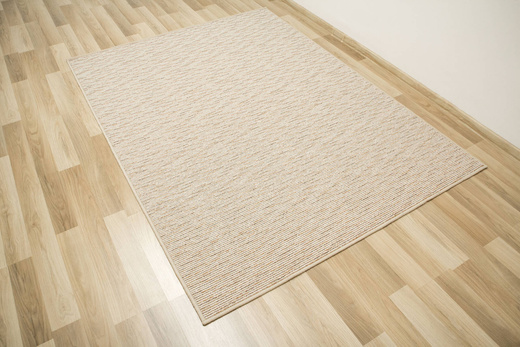 Dywan Pętelkowy Genewa 61 Beż Melanż Gruby Splot Prążki