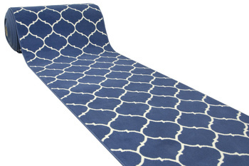 Chodnik luna 502682/94955 jeans koniczyna marokańska szerokość 100 cm