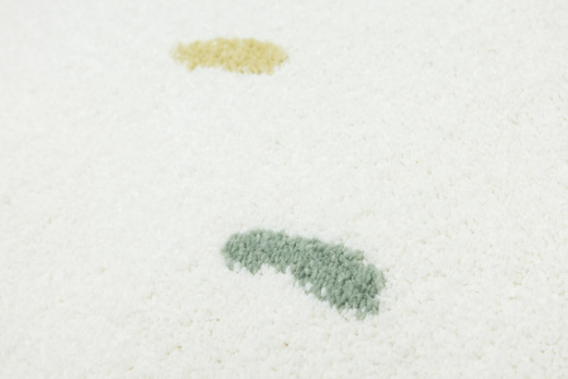 Dywan Półokrągły Dziecięcy Lima M039A cream/blue Krem Kreski