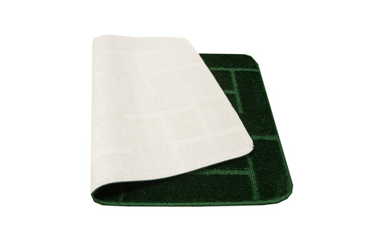 Komplet 2-częściowy Łazienkowy Teramo Green Butelkowa Zieleń