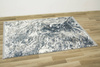 Dywan Exclusive 101 grey/navy Niebieski Szary Marmur