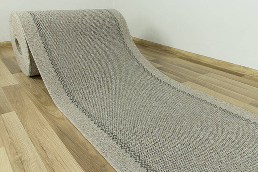 Antypoślizgowy Chodnik Ruby 2113 beige szerokość 100 cm