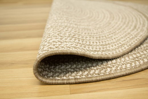 Okrągły Dwustronny Dywan Sznurkowy Brussels 205580/10610 linen Outdoor