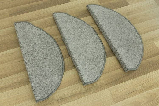 Nakładki na schody półokrągłe dynasty 79 jasny szary