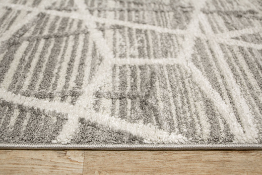 Dywan Loris G162D cream/d.grey Srebrzysty Szary Krem