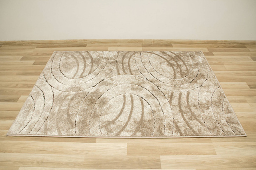 Dywan Fashion 32006/120 Koła Elipsy Krem Beż