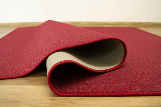 Antypoślizgowy Dywan Pętelkowy Jaguar 121 Bordo Melanż