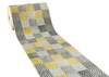 Chodnik luna 503568/89935 patchwork mustard szerokość 120 cm