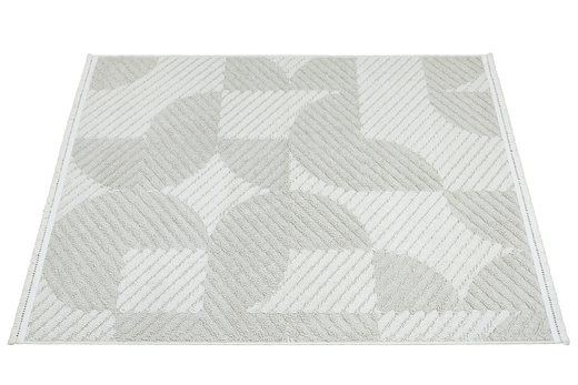 Dywan Milano 032 beige/cream Krem Kaszmir Geometria Frędzelki