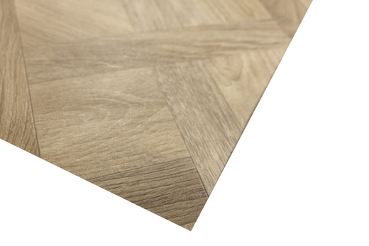 Wykładzina PCV Bingo Mocha 543 Parkiet Pałacowy szerokość 2,5 m