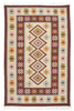 Dwustronny Dywanik Chodniczek Kilim Romby Bordo