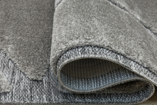 Dywan Shaggy Lula Soft IM89A L.Grey/L.Grey Szary Geometryczny Trójkąty