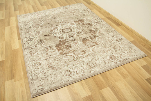Dywan Victoria 7094A beige/vizon Ornament Brąz Beż Krem