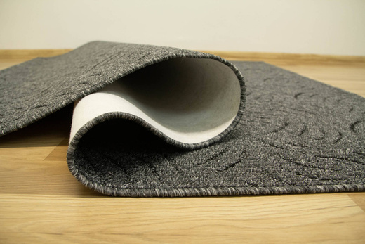 Dywan Presto 75 Grey Melanż Ciemny Szary Czarny