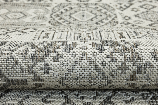 Antypoślizgowy Dywan FLEX 19636/P19 Krem Beż Patchwork