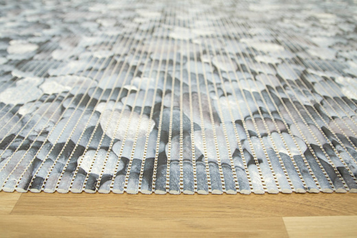 Mata Łazienkowa Softy-tex 910 Niebieskie Kamienie szerokość 130 cm