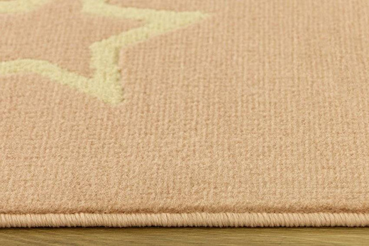 Dywan KIDS 533744/85822 gwiazdki pastelowy pudrowy róż