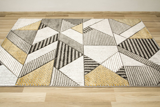 Dywan Amelia A632A grey/d.yellow Szary Żółty Linie Paski Kreski