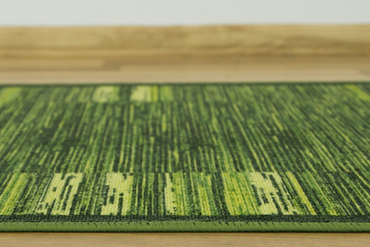 Antypoślizgowy chodnik Adagio 12 Zielony szerokosć 100 cm