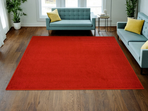 Dywan Carousel 22 NSF Guma Czerwony Antypoślizgowy