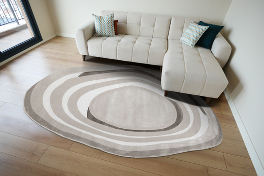 Dywan Selena GS006A Cream/Beige Szary Beżowy Krem Ksztalt