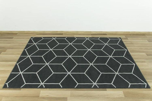 Dywan Luna 503746/89922 d.grey cubes grafitowy ch