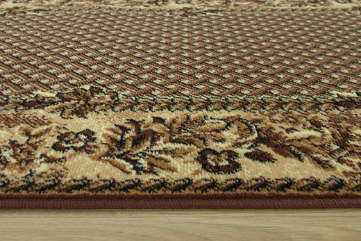 Chodnik Gold 316/12 brąz szerokość 90 cm