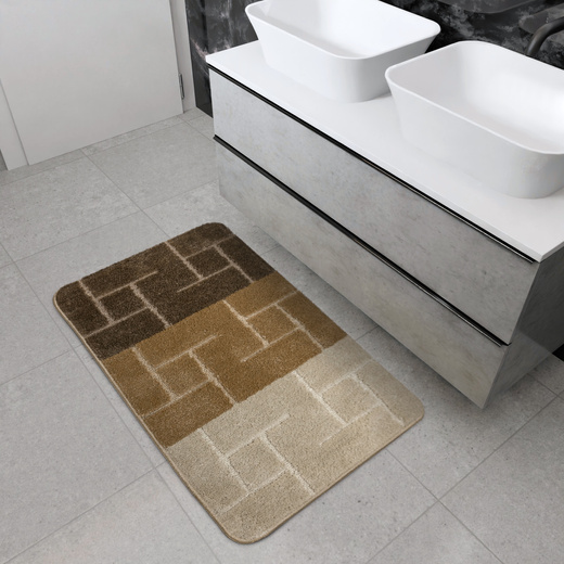 Dywanik Łazienkowy Teramo Beige Beż Brąz