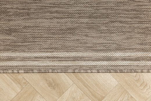 Antypoślizgowy Dywan Scandigel 5725/UT61 Brąz Beż Ramka