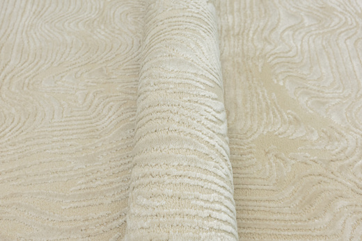 Dywan Misha J111A beige/beige Beżowy Linie Fale