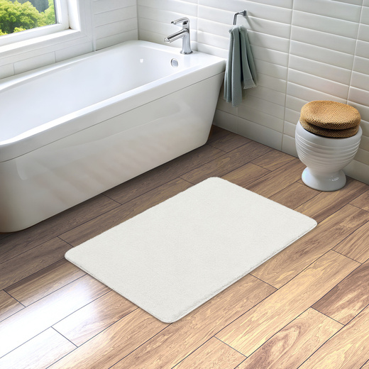 Dywan Shaggy Antypoślizgowy Malmo Biały