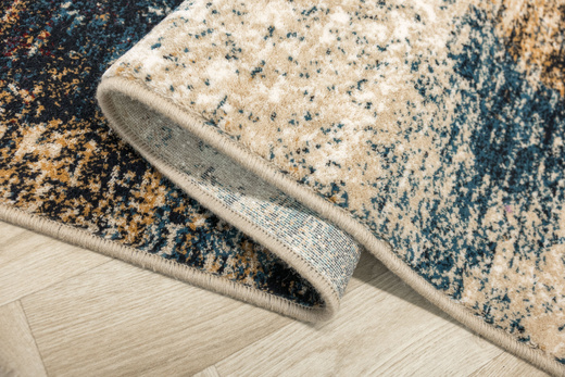 Wełniany Dywan Agnella Isfahan Grado Jasny Beż Abstrakcja