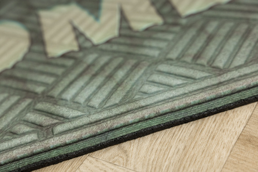 Wycieraczka Kiri K2 Home Zielona Monstera