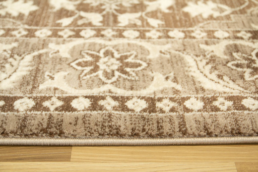 Dywan Victoria 8677A vizion/brown Ornament Brąz Krem