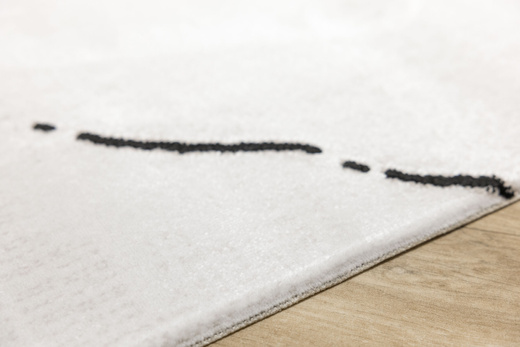 Dywan Kashmir KR143S Vizon/Black Marmur Czarny Złoty Abstrakcja